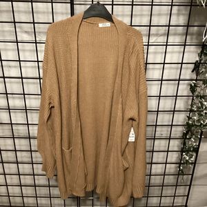 Basic Long Open Cardigan B261